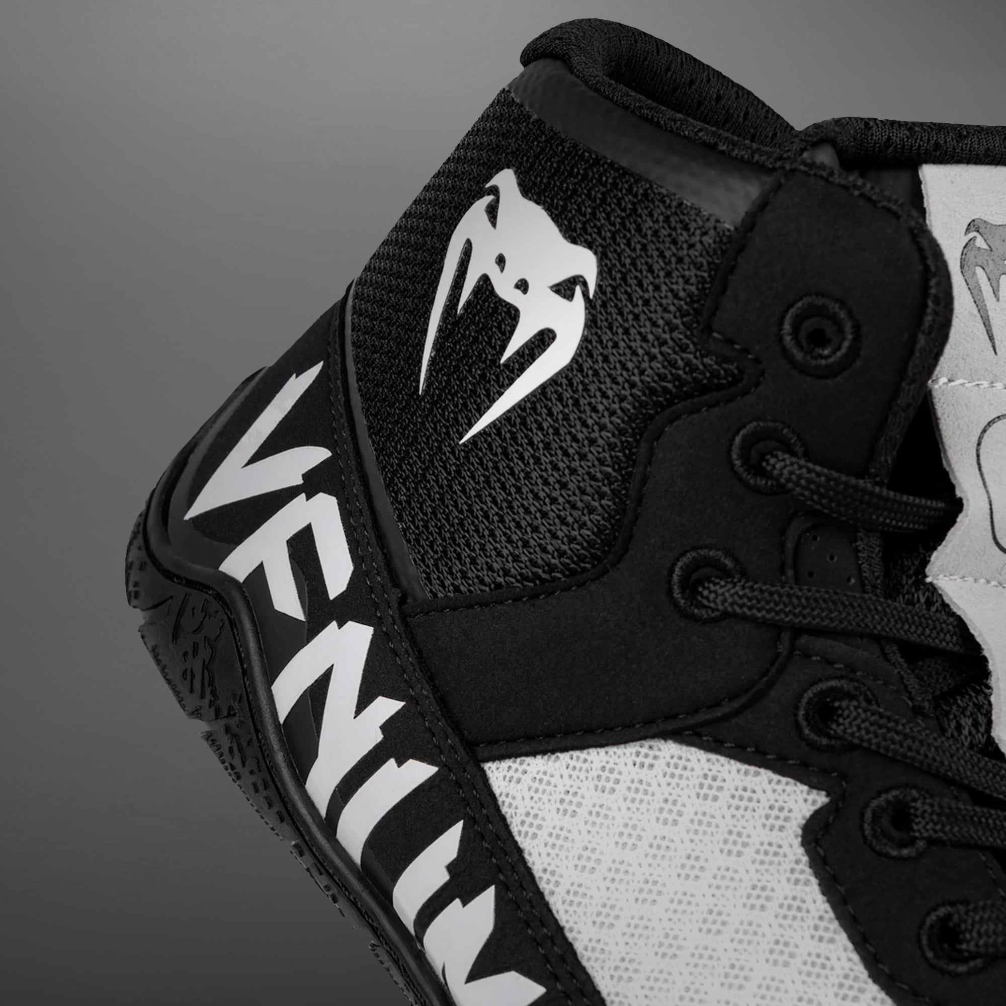 venum-elite-wrestling-schuhe-schwarz-wei image 6