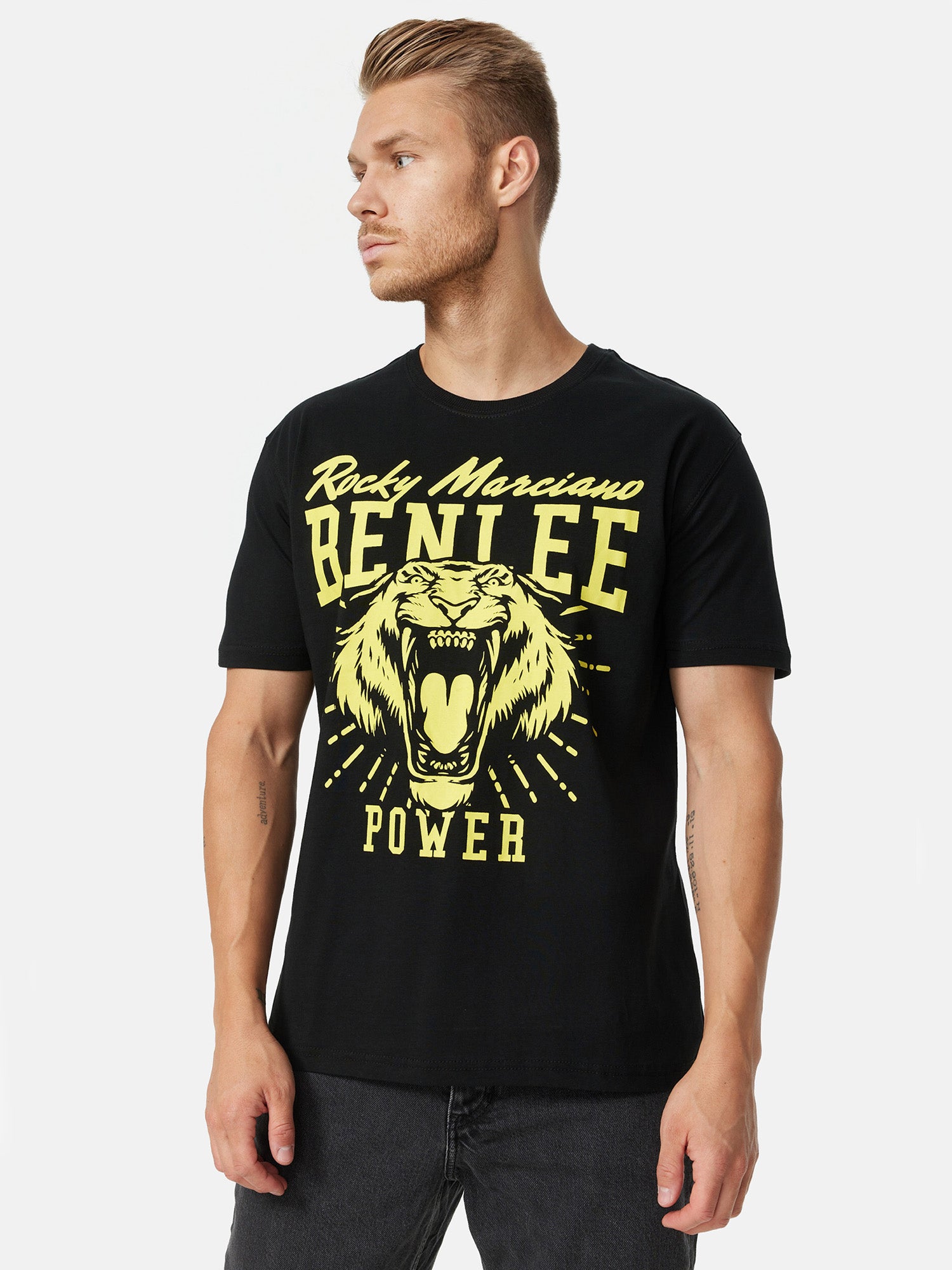 benlee-tiger-power-t-shirt-herren-mit-tiger-logo-print image 1