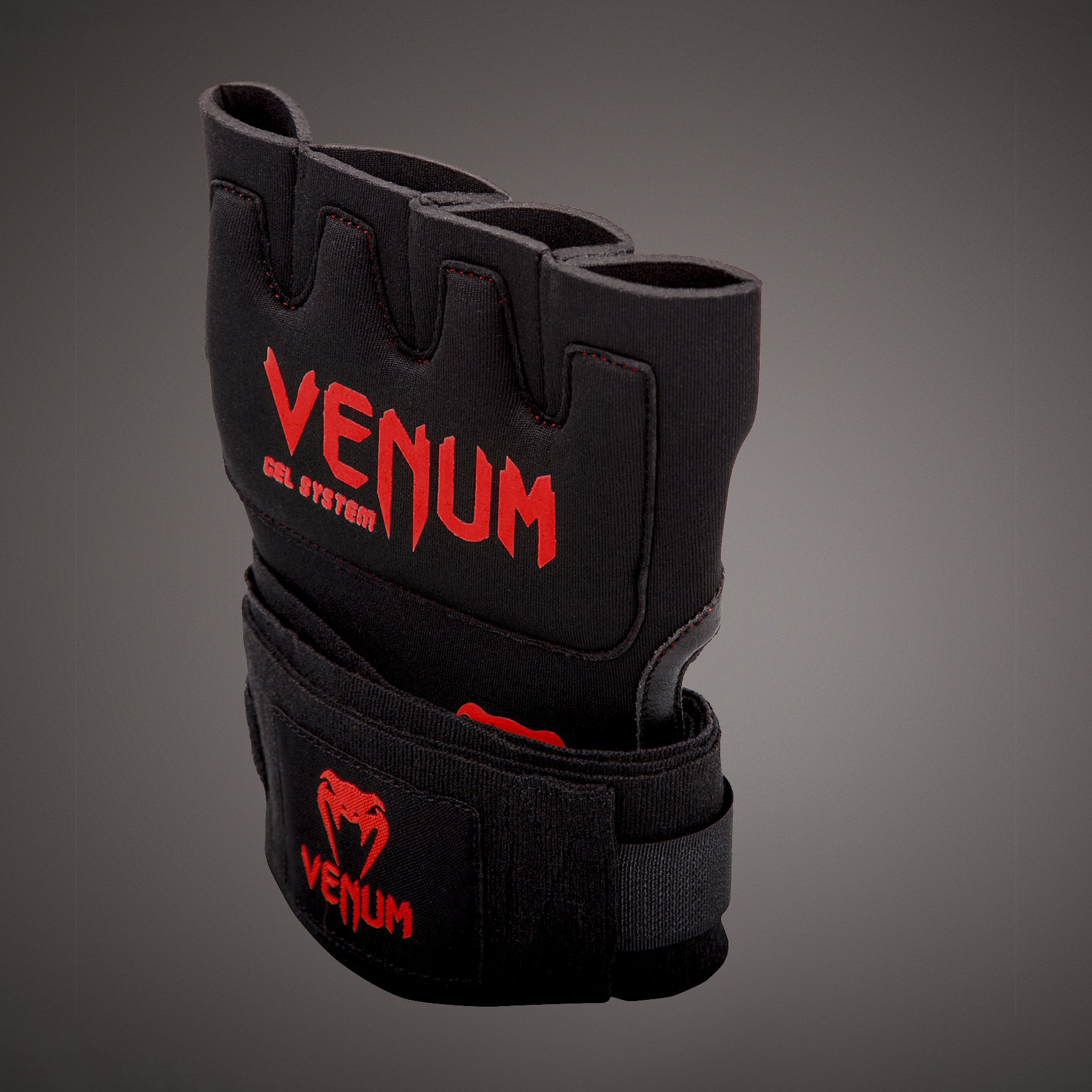 venum-gel-kontact-handwraps-handschuh-wraps-schwarz-rot image 2