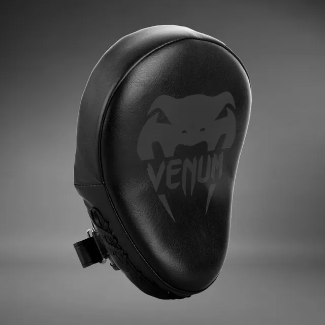 venum-light-handpratzen-schwarz-schwarz-paar image 1