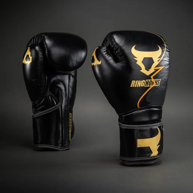 ringhorns-charger-by-venum-boxhandschuhe-schwarz-gold image 1