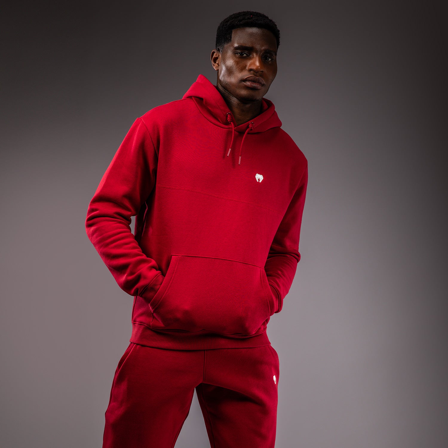 venum-silent-power-hoodie-kirschrot-f-r-herren image 2