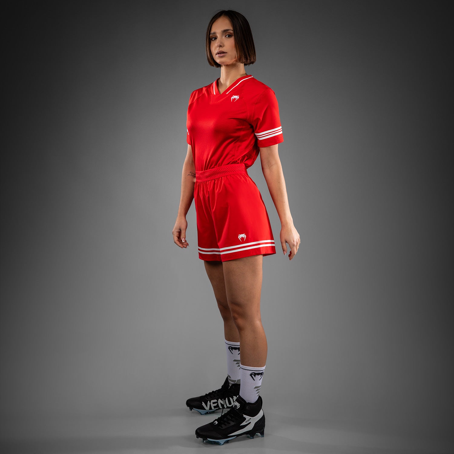 venum-flag-football-shorts-damen-rot image 4