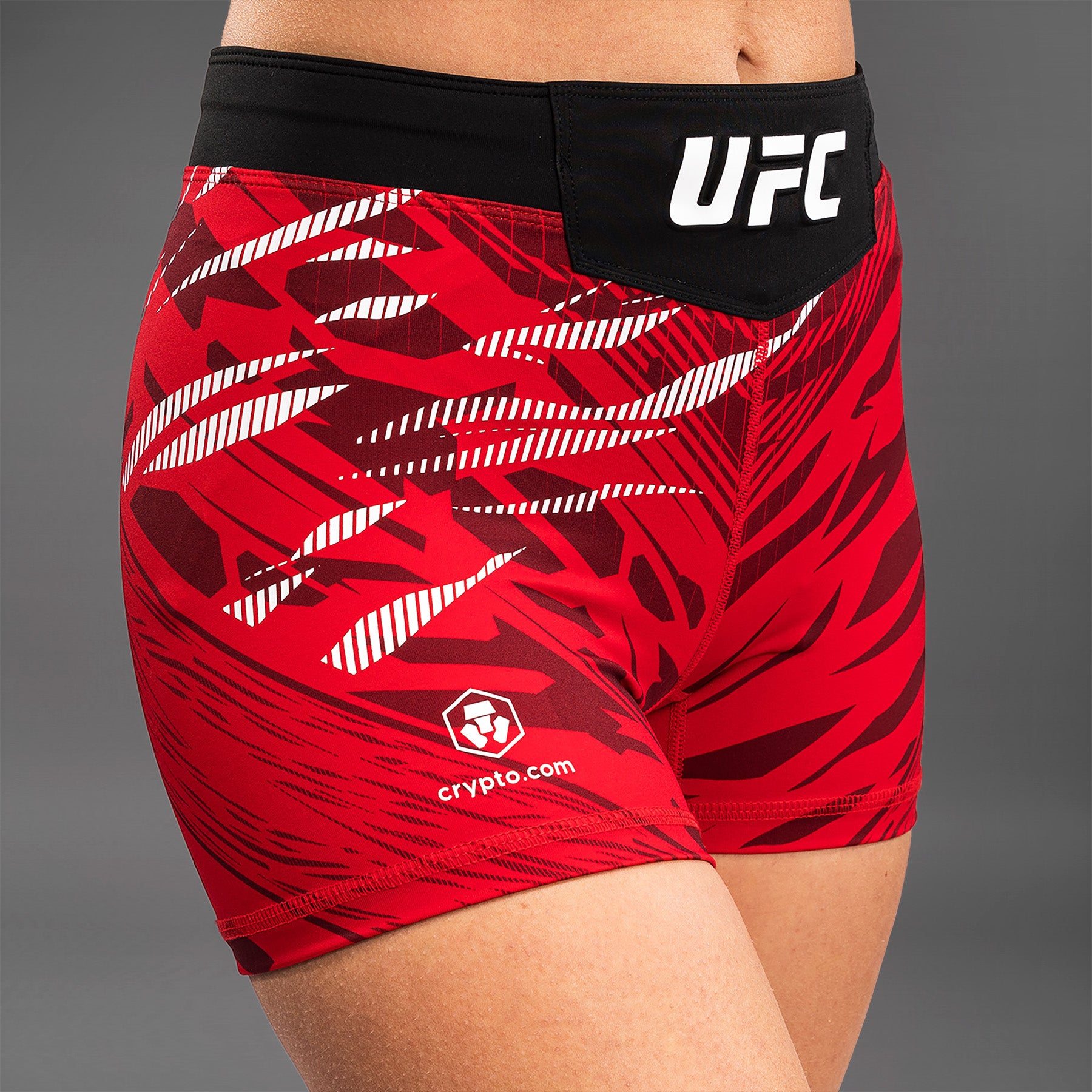 ufc-fusion-by-venum-authentic-fight-night-damen-vale-tudo-short-short-fit-rot image 8