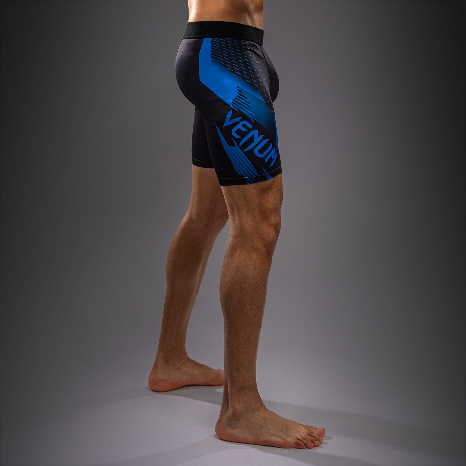 venum-no-gi-6-0-kompressionsshort-schwarz-blau image 3