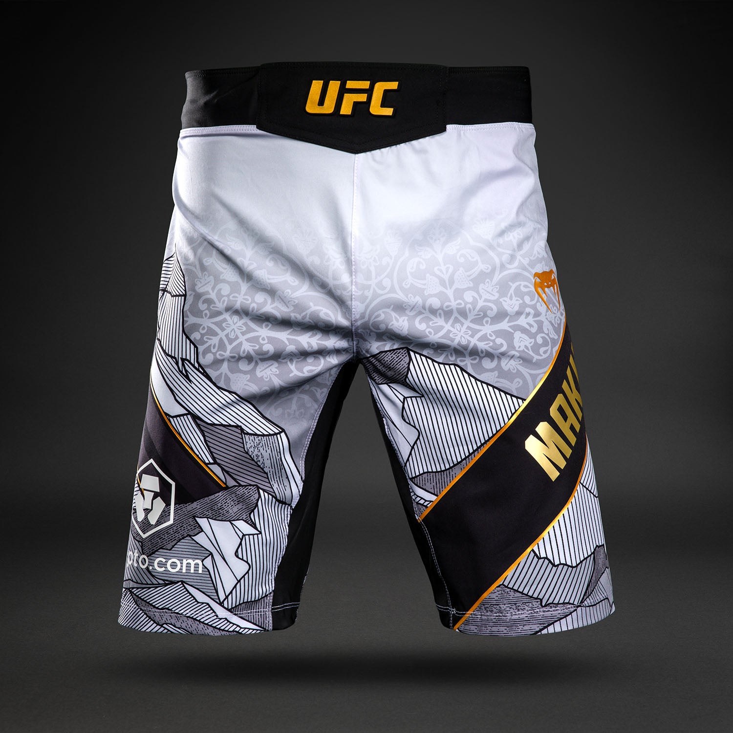 ufc-unrivaled-by-venum-islam-makhachev-fight-short-herren-wei-schwarz image 2