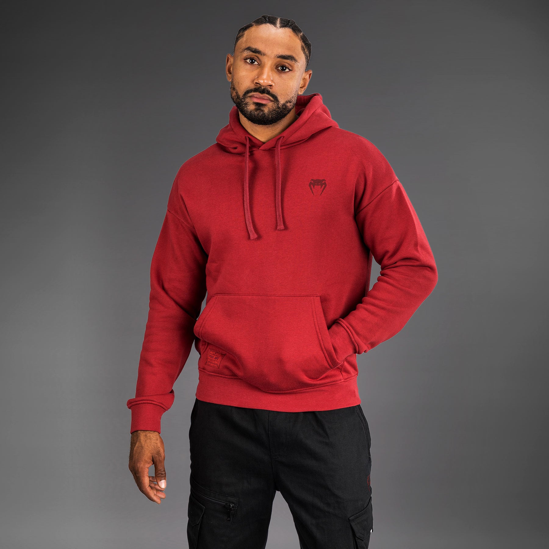 ufc-by-venum-ulti-man-hoodie-herren-burgunderrot image 2
