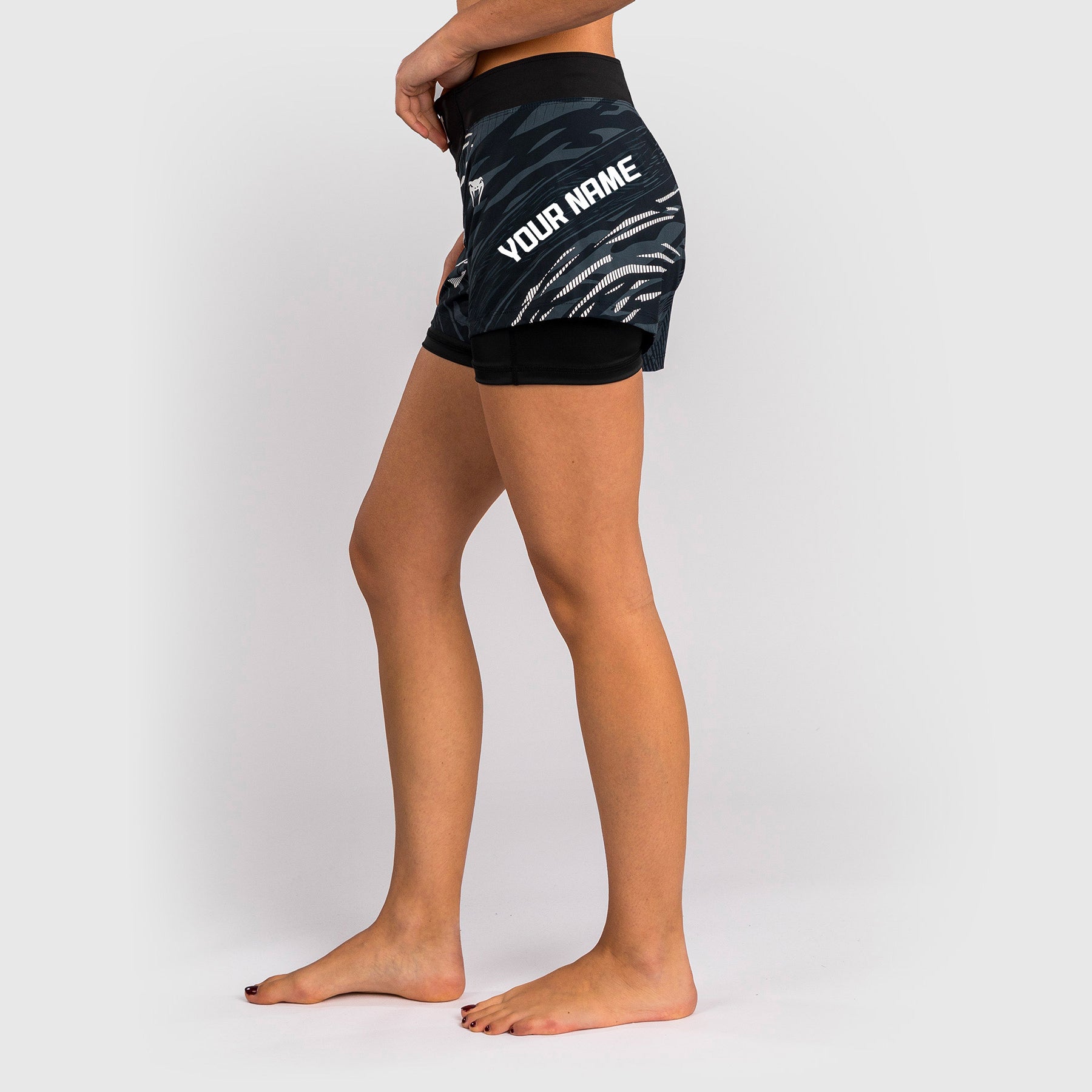 ufc-fusion-by-venum-authentic-fight-night-fight-short-damen-schwarz image 1