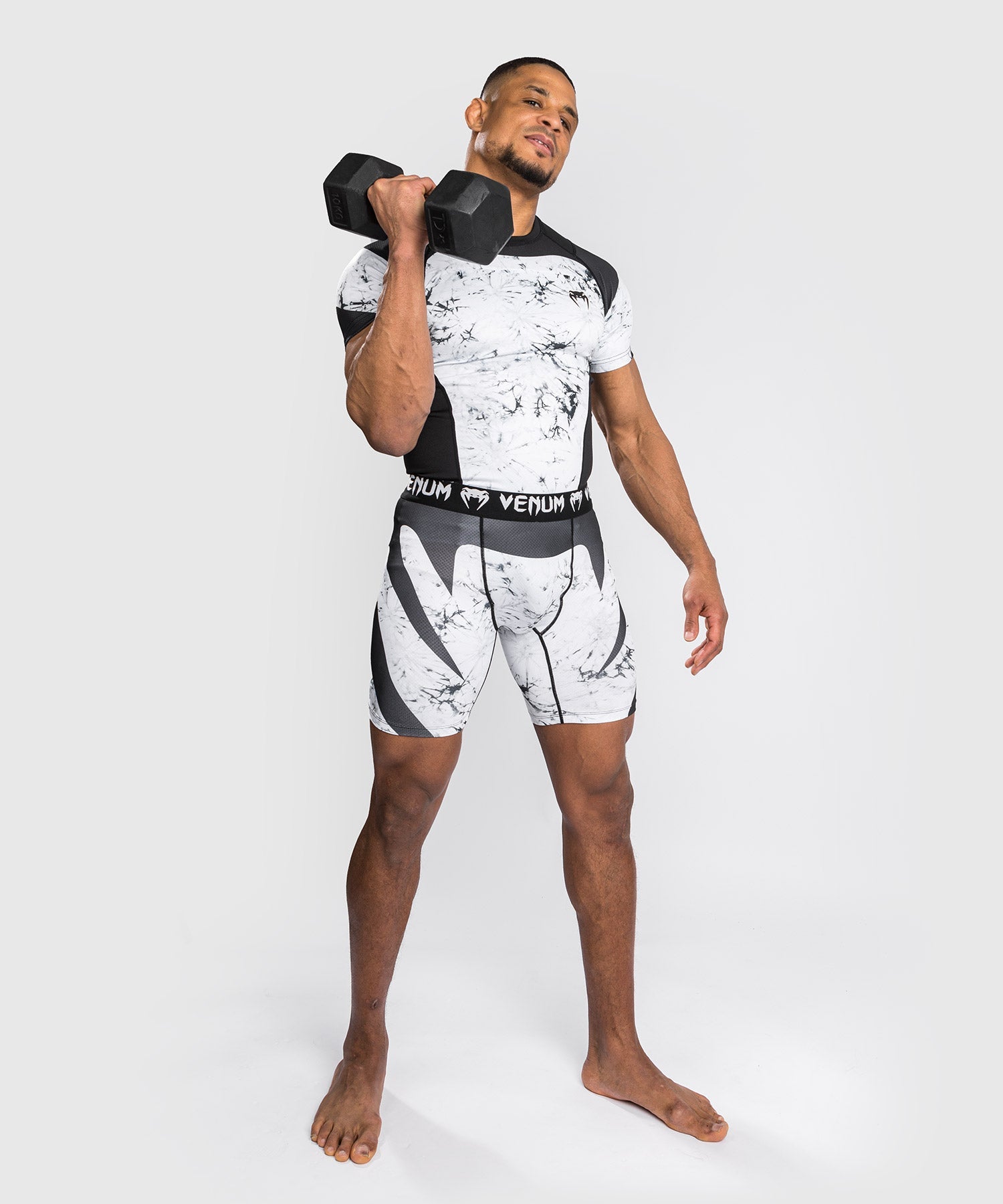 venum-g-fit-marble-compression-t-shirt-kurzarm-marmor image 3