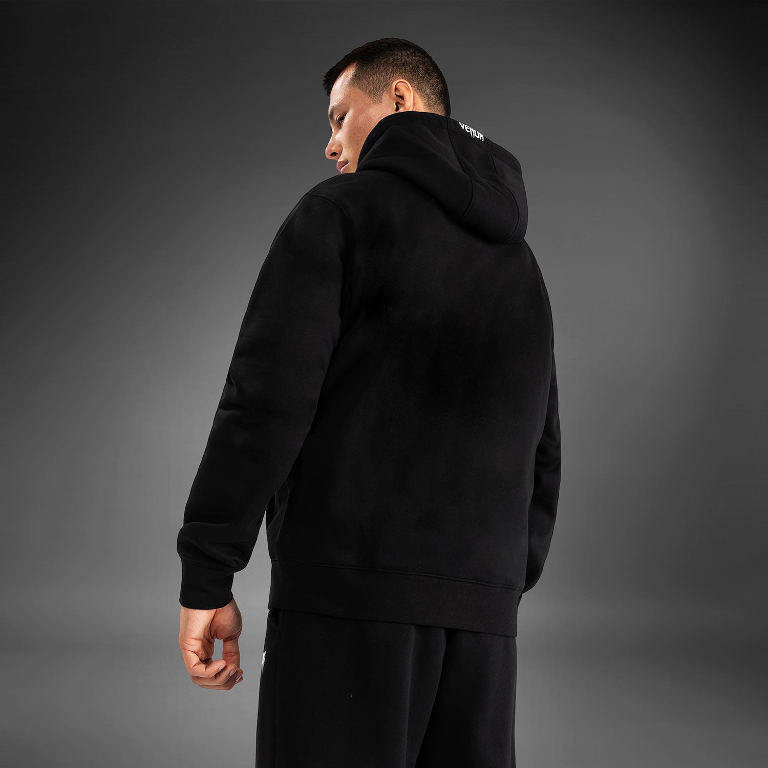 ufc-fusion-by-venum-replica-herren-pullover-hoodie-schwarz image 3