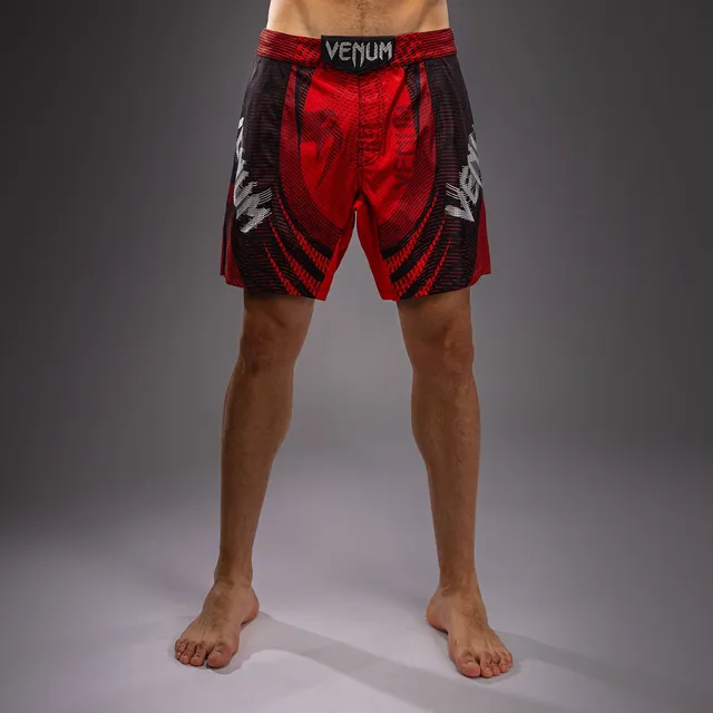 venum-galactic-3-0-fightshorts-rot-silber-f-r-herren image 1