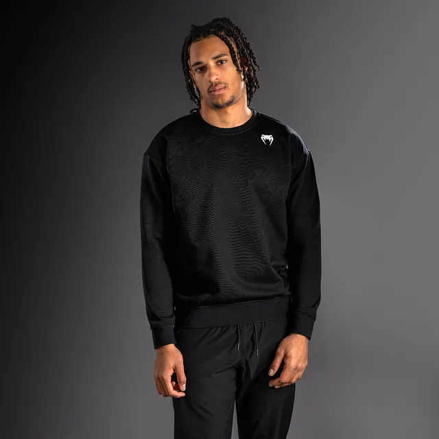 venum-lineup-fleece-pullover-schwarz-wei image 1