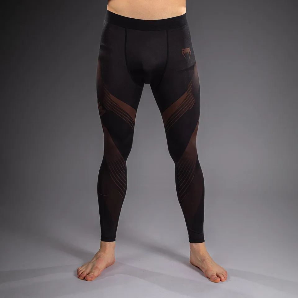 venum-no-gi-6-0-spats-kompressionshose-schwarz-braun-f-r-herren image 1