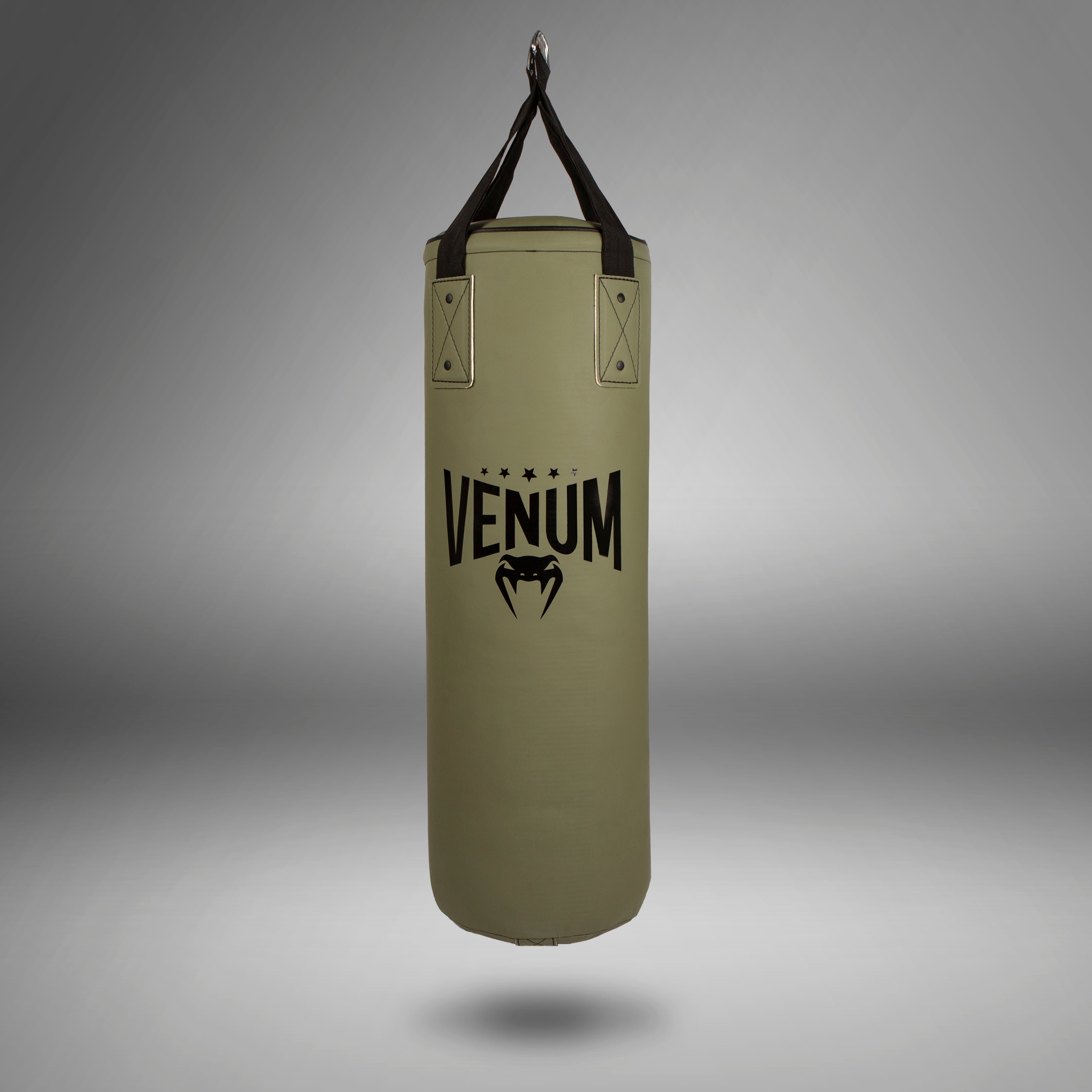 venum-origins-boxsack-khaki-schwarz-inkl-deckenhalterung image 2