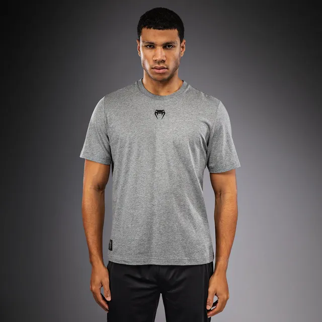 venum-fight-icon-t-shirt-baumwolle-herren-m-lange-grau image 1