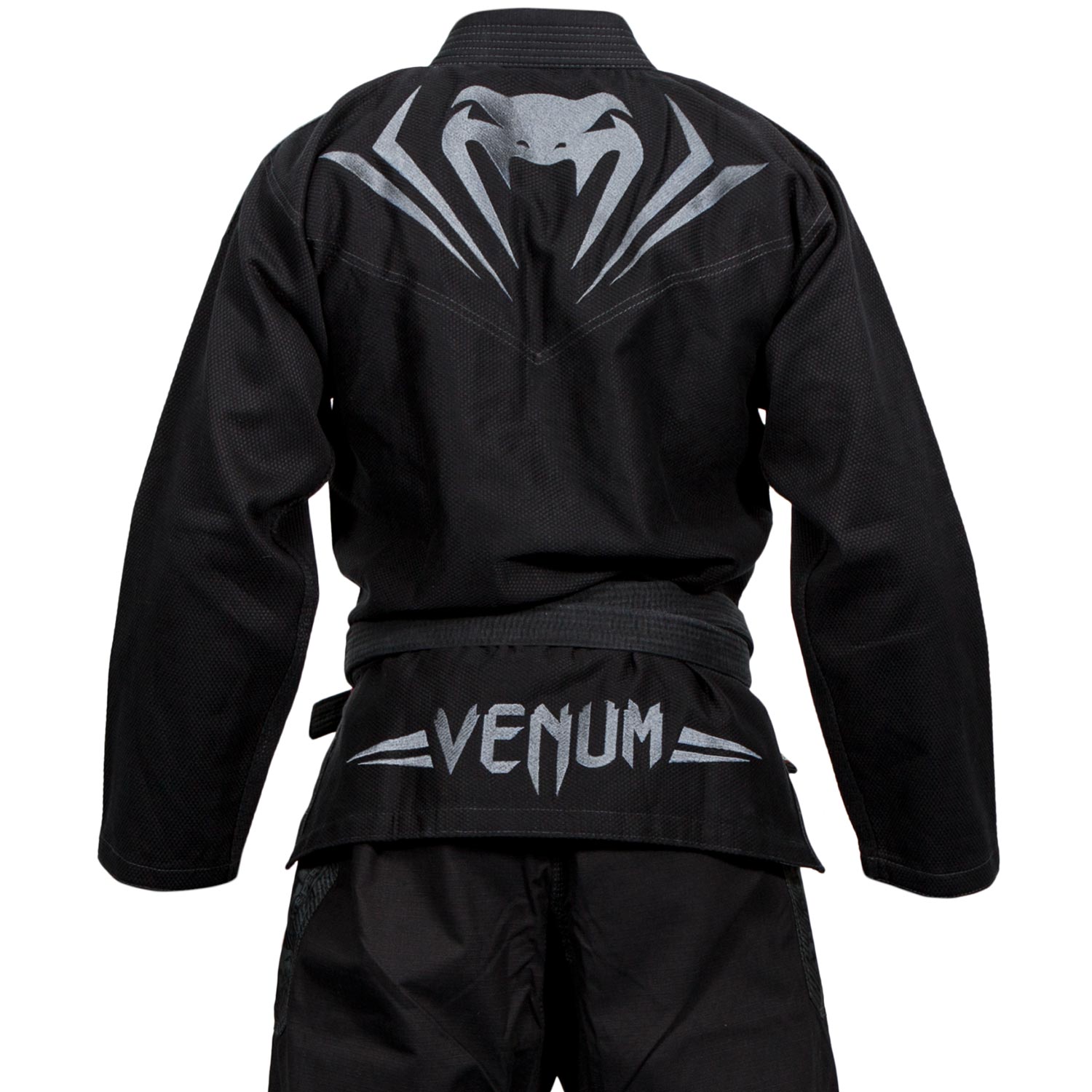 venum-elite-bjj-kampfanzug-gi-schwarz-schwarz image 2