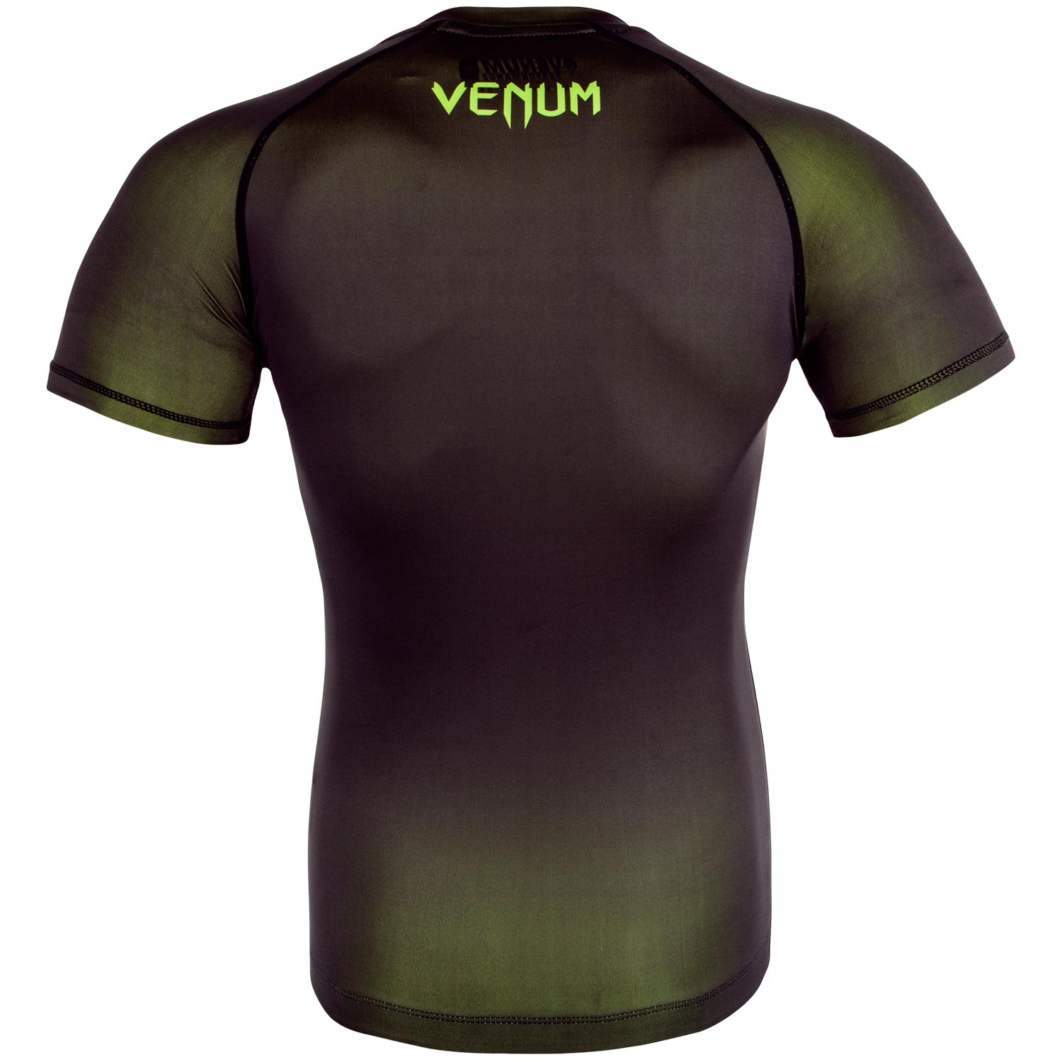 venum-contender-3-0-kompression-t-shirt-kurzarm-schwarz-neongelb image 4