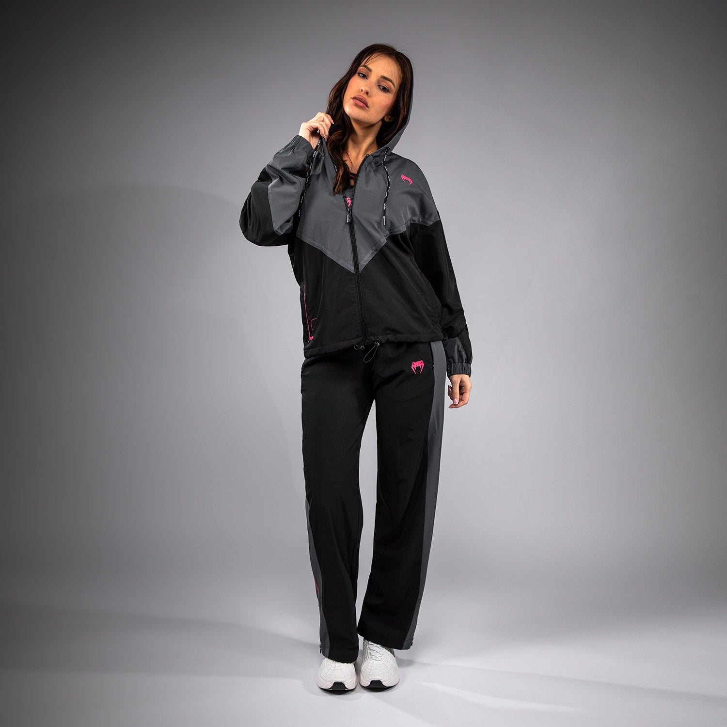 venum-tactical-xt-damen-trainingsjacke-schwarz-sturmgrau image 2