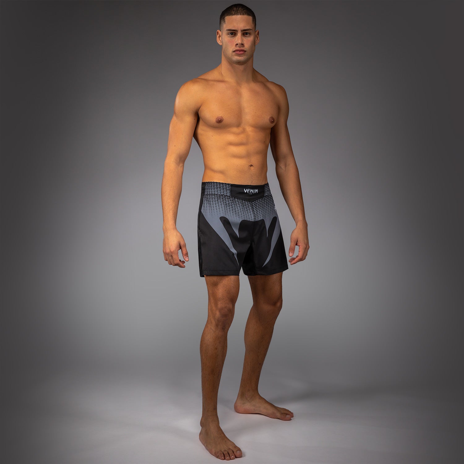 venum-no-gi-fightshorts-schwarz-silbergrau image 8