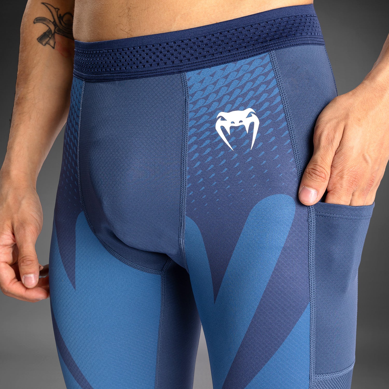 venum-attack-herren-gamaschen-spats-marineblau image 6