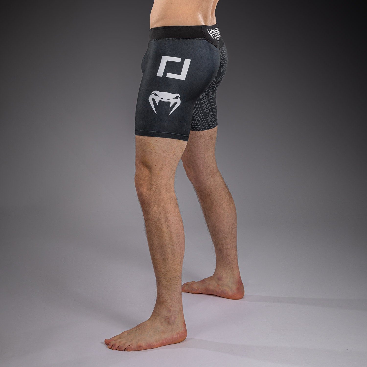 karate-combat-by-venum-kompressionsshort-schwarz-grau-f-r-herren image 3