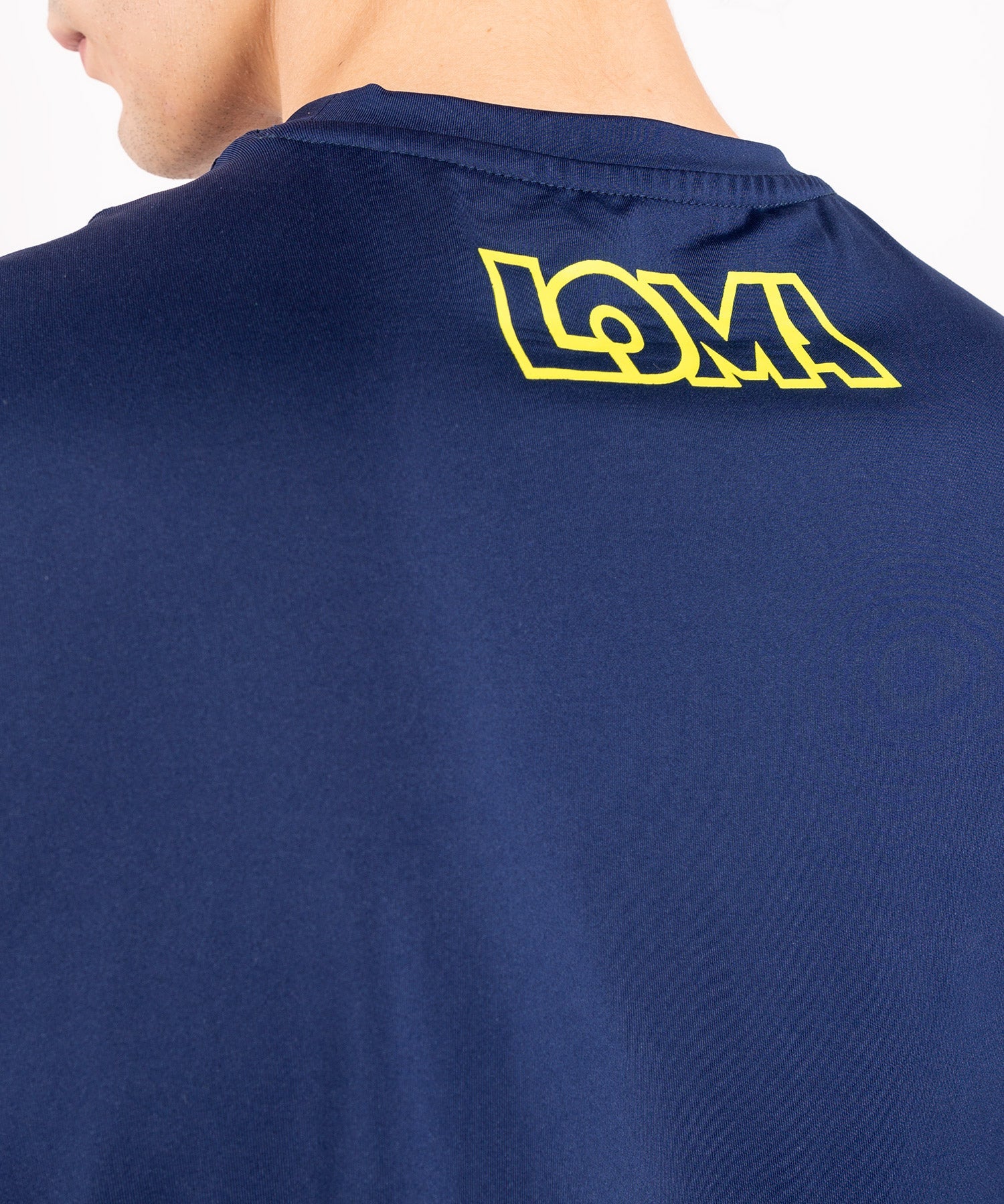 venum-origins-dry-tech-t-shirt-blau-gelb image 8
