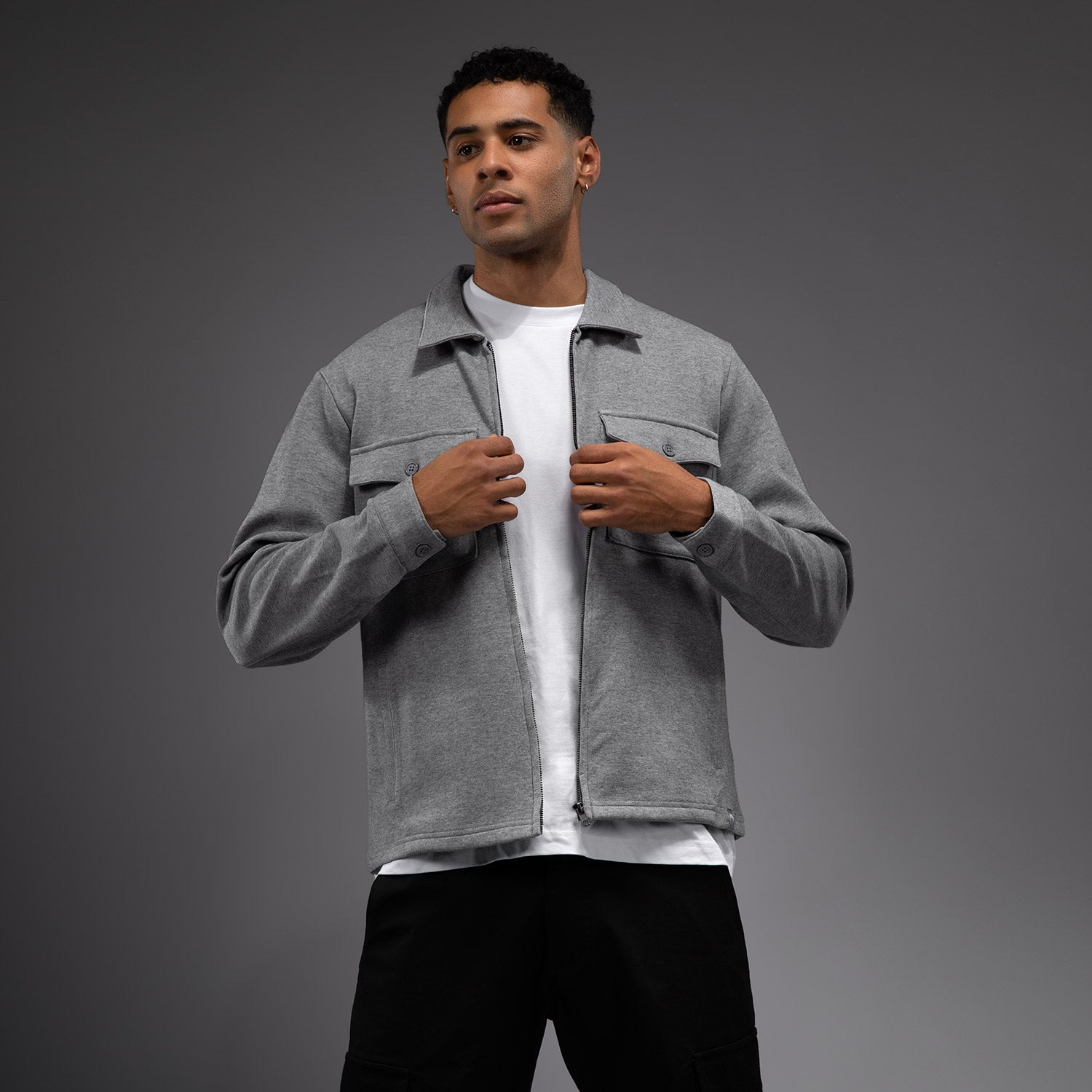 venum-city-core-jacke-cloud-grey image 1