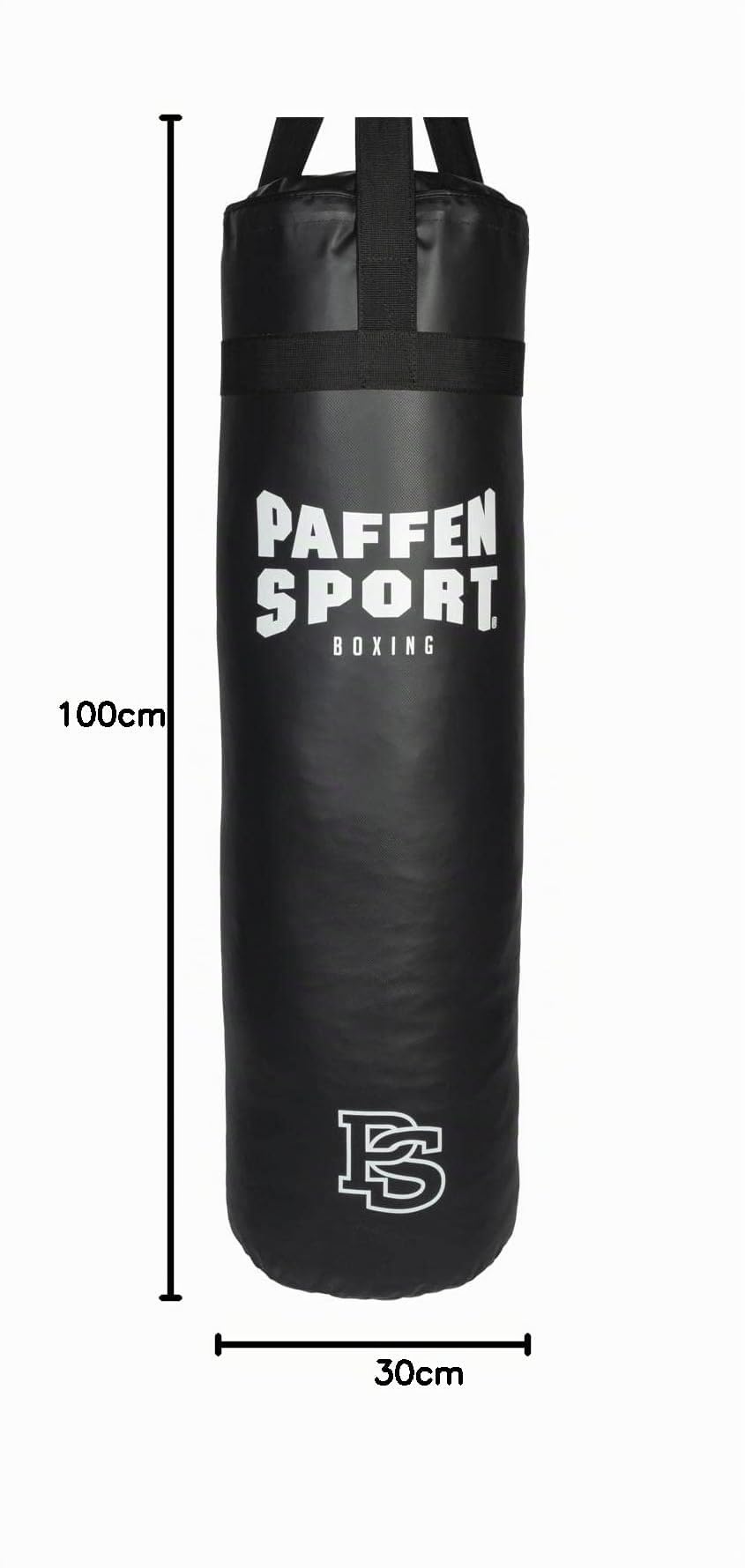 paffen-sport-fit-boxsack-30x100-cm-ca-30-kg-pstearproof-schwarz image 2
