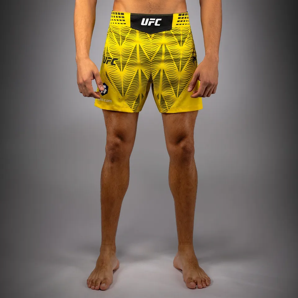 ufc-zenith-by-venum-authentic-fight-night-fight-short-herren-short-fit-gelb image 1