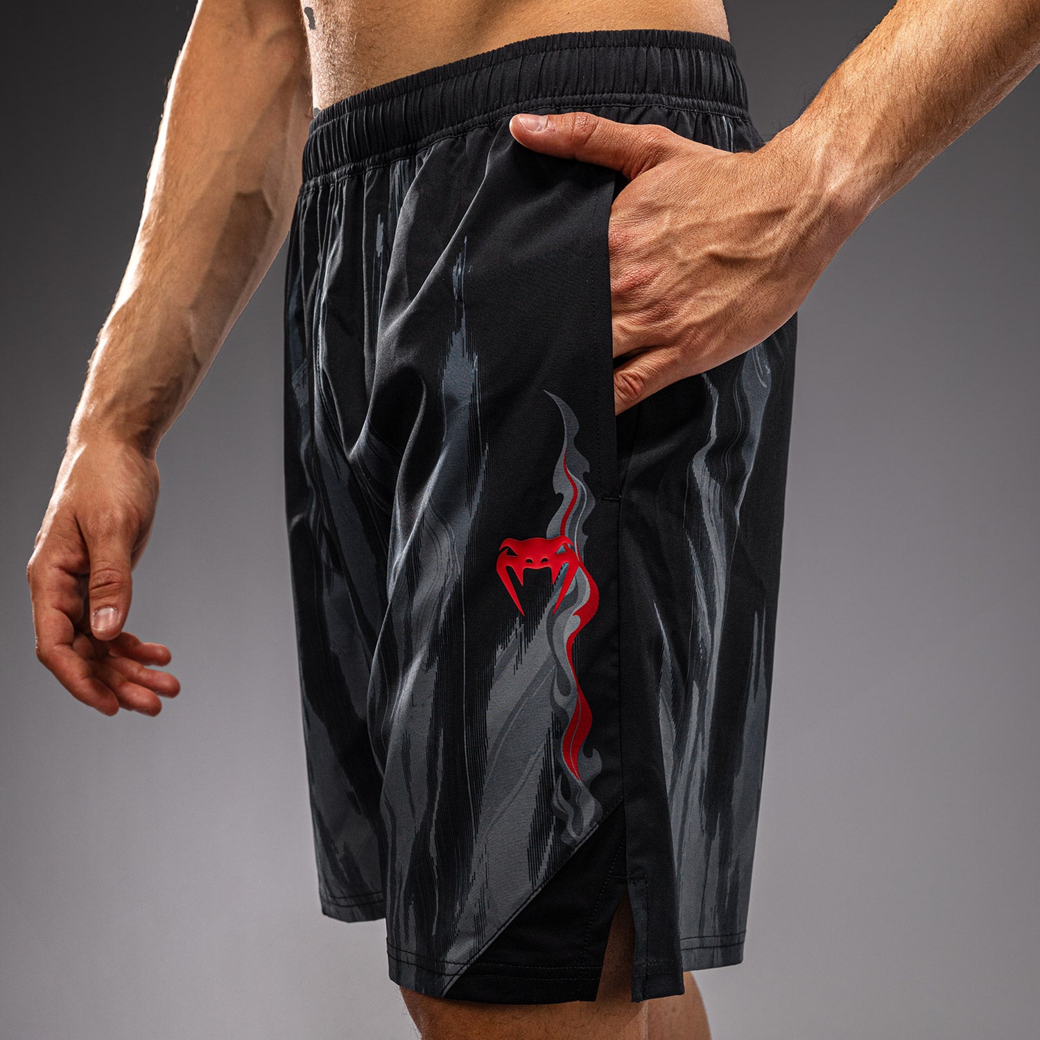 venum-demon-trainingsshorts-schwarz-grau image 6