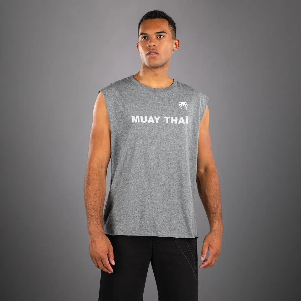 venum-muay-thai-vt-t-shirt-herren-hellgrau image 1