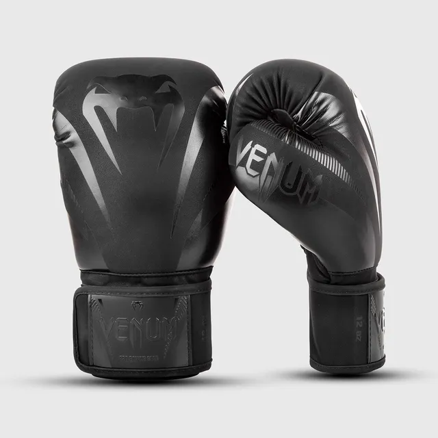 venum-impact-boxhandschuhe-schwarz-3 image 1