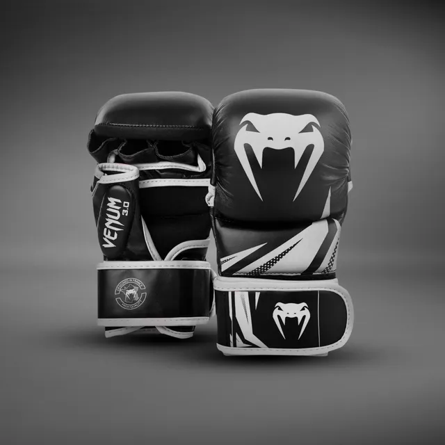 venum-challenger-3-0-mma-sparringhandschuhe-schwarz-wei image 1