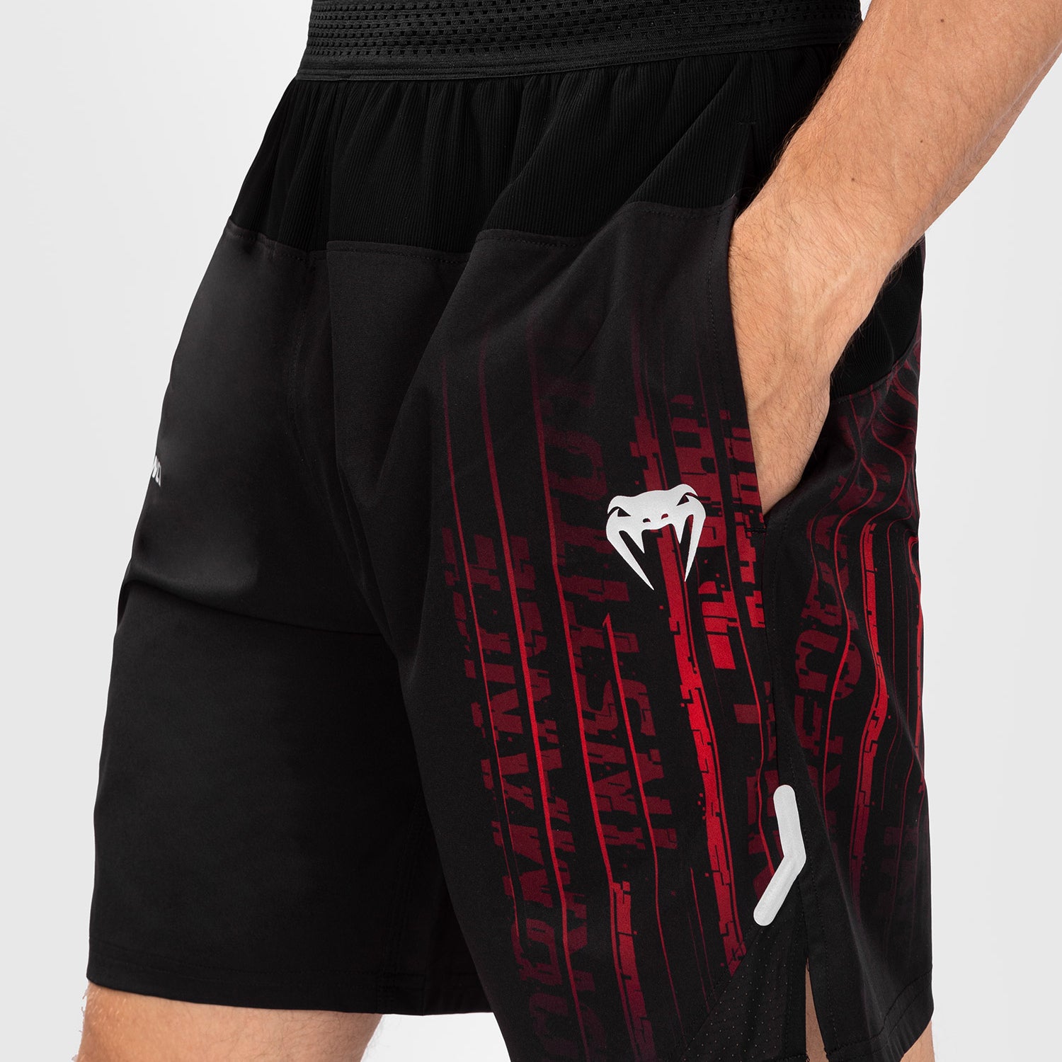 ufc-venum-performance-institute-2-0-herren-performance-short-schwarz-rot image 5