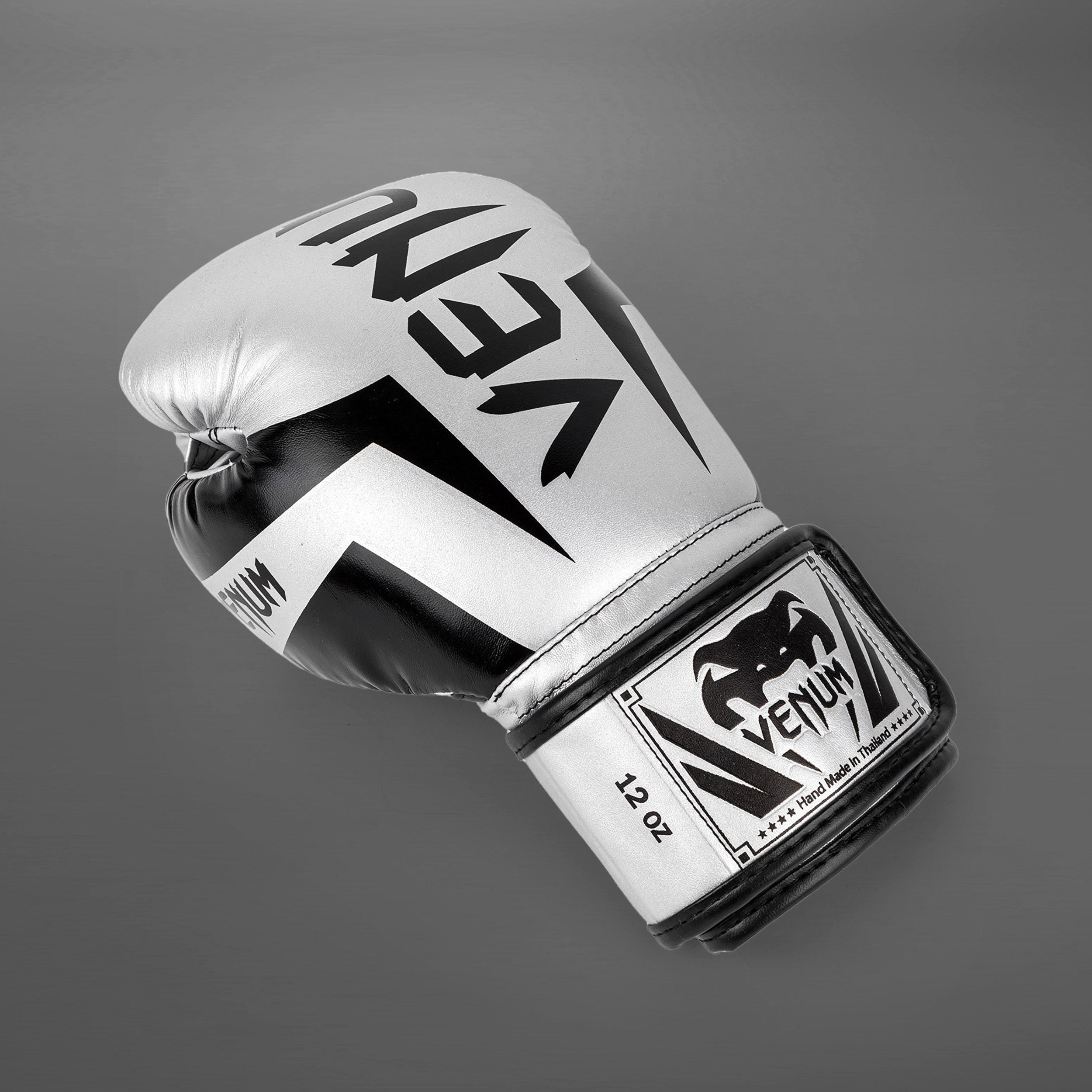 venum-elite-boxhandschuhe-silber-schwarz image 4