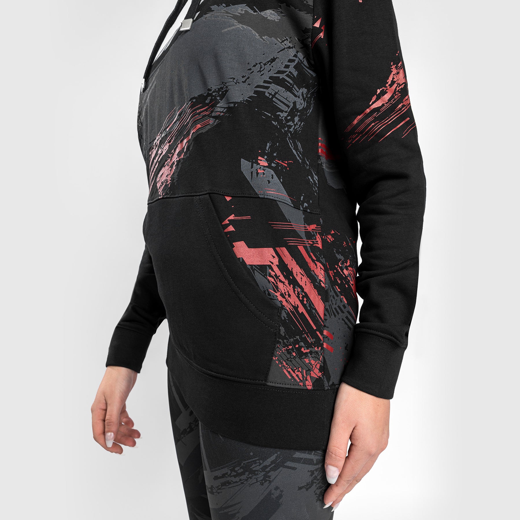 ufc-venum-authentic-fight-week-2-0-hooded-sweatshirt-damen-schwarz image 5