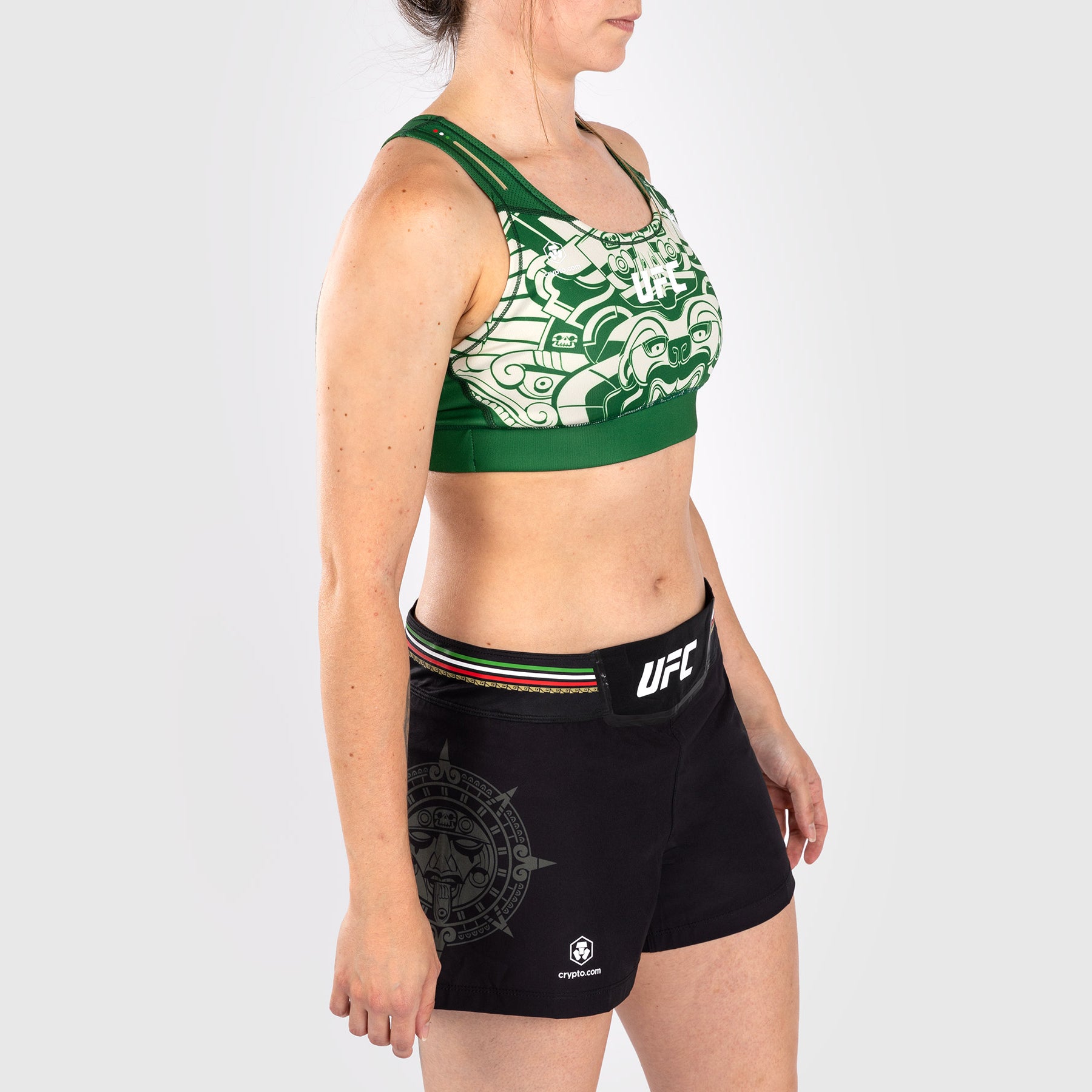 noche-ufc-by-venum-authentic-fight-night-sport-bh-damen-gr-n image 4
