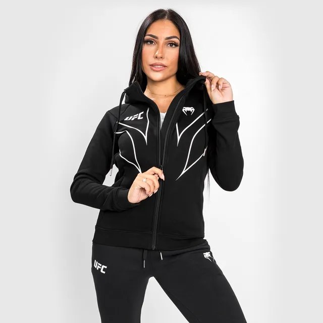 ufc-venum-fight-night-2-0-replica-damen-full-zip-hoodie-schwarz image 1