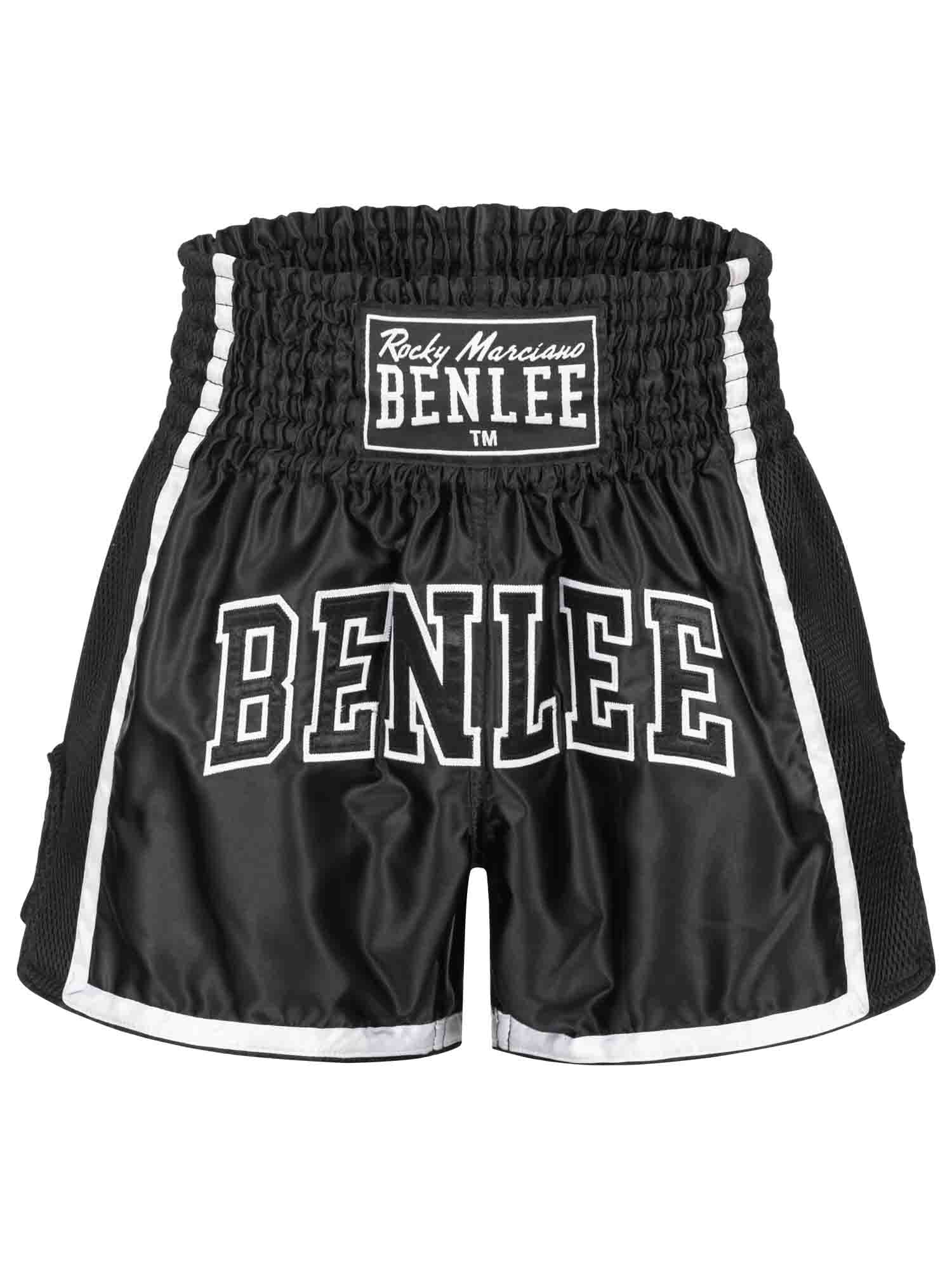 benlee-dagett-muay-thai-shorts-satin-thaiboxhose-mit-seitenschlitz image 6