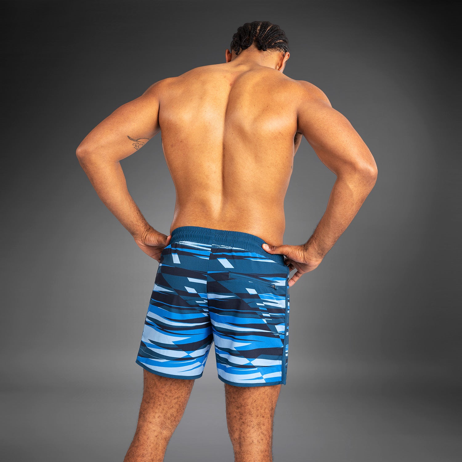 venum-rapid-herren-badeshorts-dunkelblau image 2