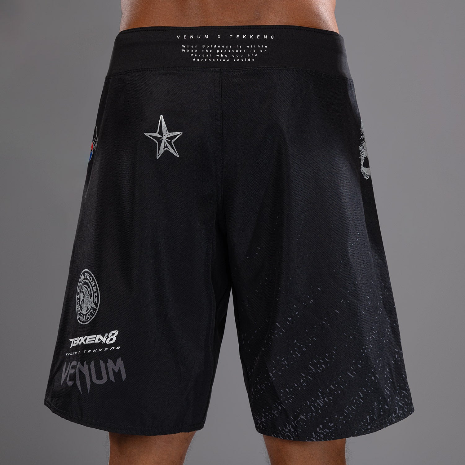 venum-x-tekken-8-paul-phoenix-fight-shorts-schwarz-herren image 8