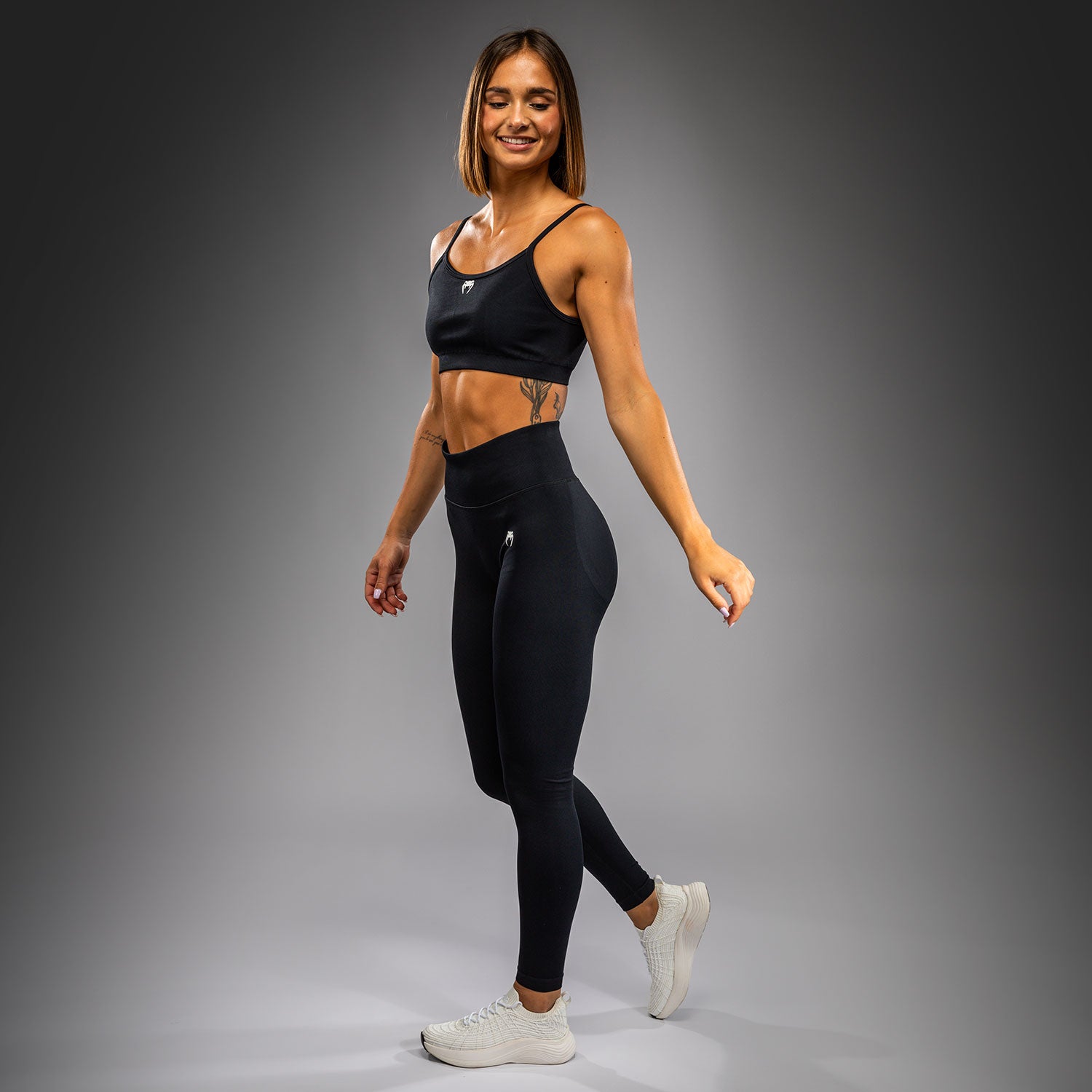venum-sculpt-women-s-leggings-schwarz-wei-high-waist-seamless image 1