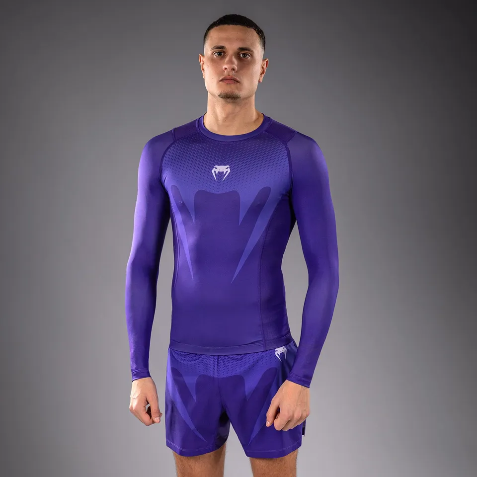 venum-no-gi-rashguard-langarm-herren-lila image 1