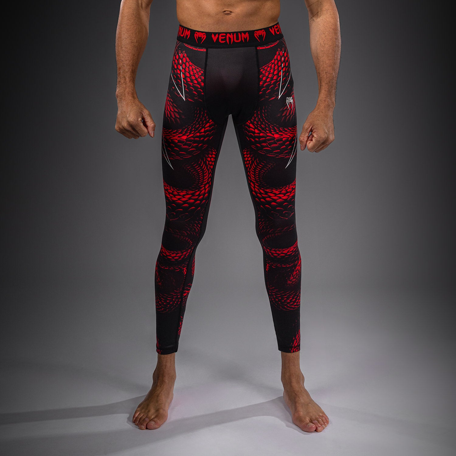 venum-matupa-spats-herren-schwarz-rot-silber image 1
