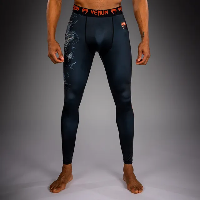 venum-thunder-dragon-spats-schwarz-grau-kupfer image 1