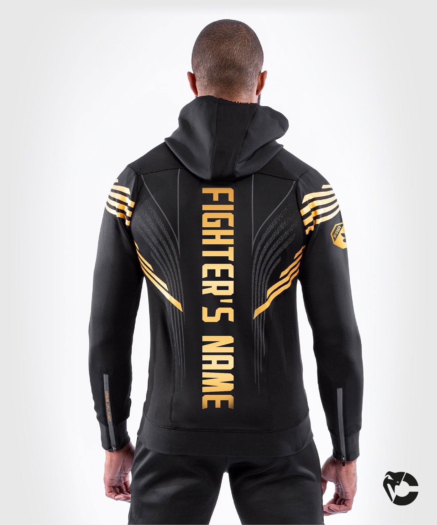 ufc-venum-authentic-fight-night-walkout-hoodie-herren-champion-schwarz-gold image 1