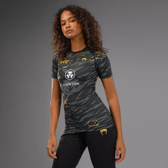 ufc-fusion-by-venum-authentic-fight-night-damen-rashguard-kurzarm-champion image 1