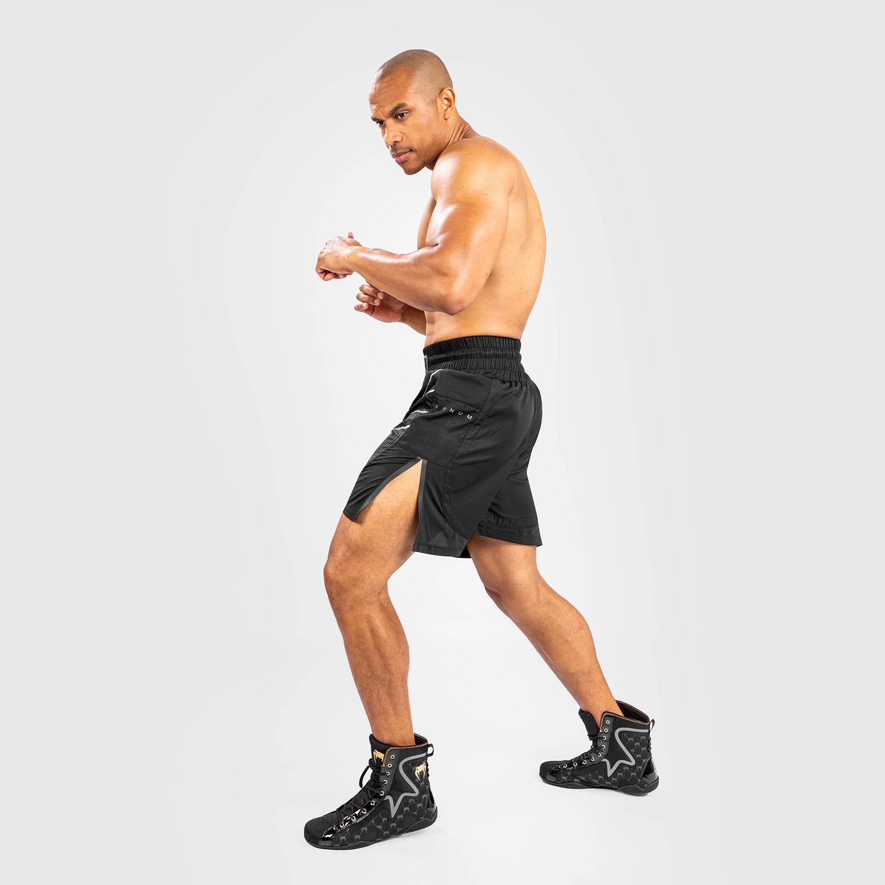 venum-biomecha-boxshorts-schwarz-grau-herren image 5