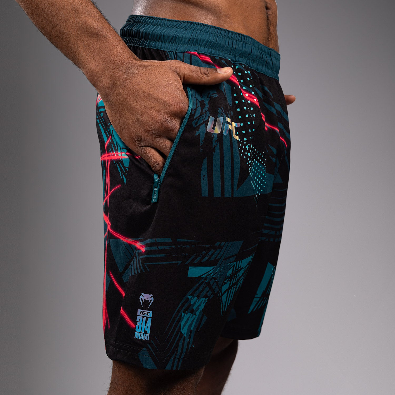 venum-ufc-fusion-by-venum-miami-edition-fight-week-performance-shorts-herren-sch image 5