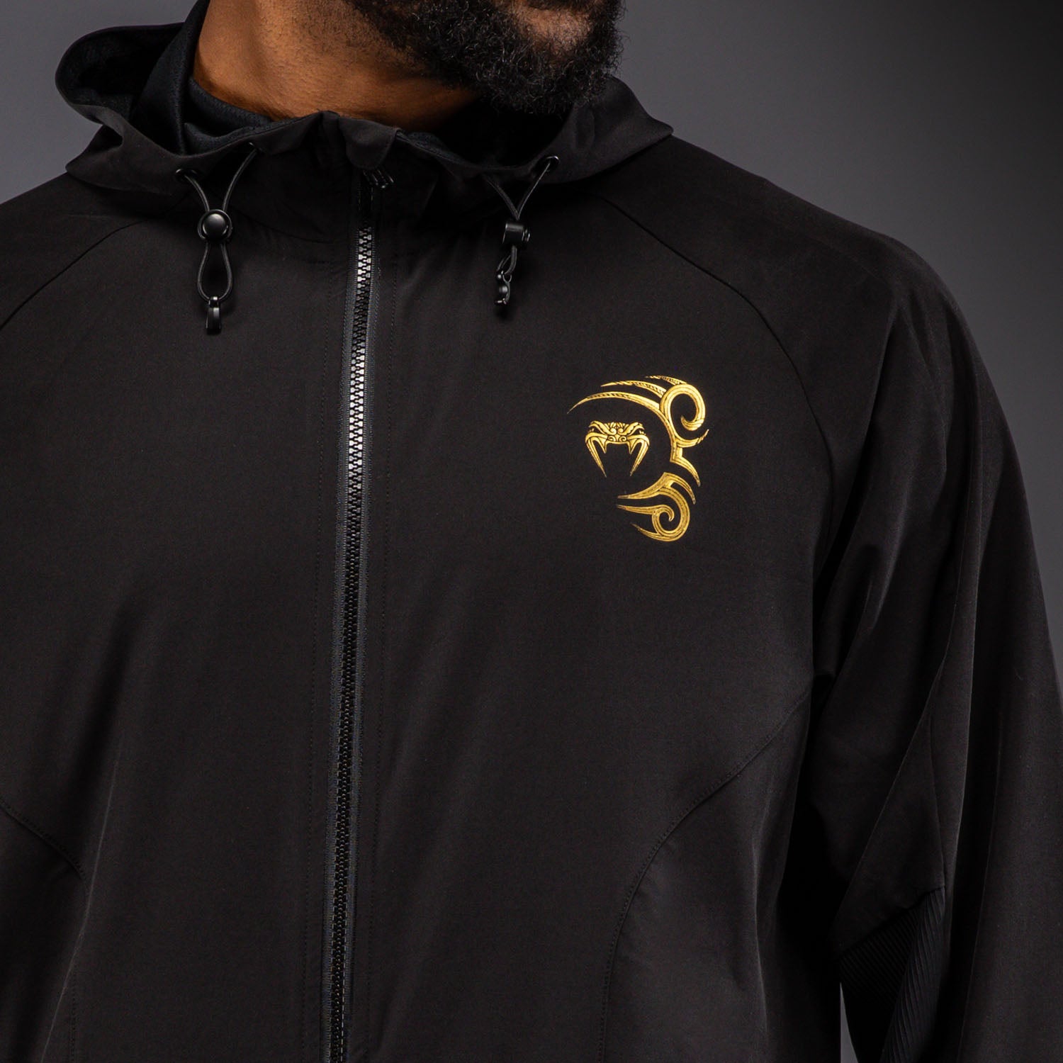 venum-x-mike-tyson-tiger-trainingsjacke-schwarz-gold image 5